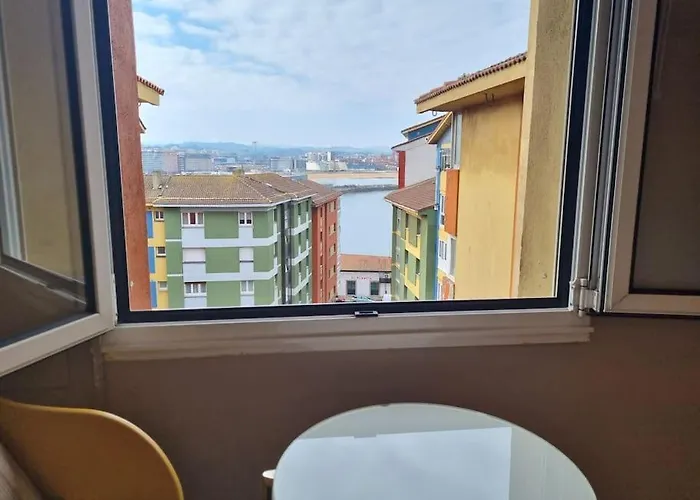 170a Cimadevilla Con Vistas Апартаменти Хіхон